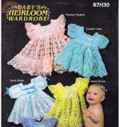 Annies Attic R0202 - Beverly Study - Baby's Heirloom Wardrobe