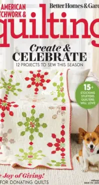 American Patchwork and Quilting  Issue 179  December 2022