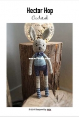 Crochet.dk - Meja - Hector Hop - Danish - Free