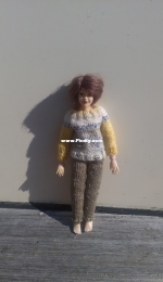 Knitting for Heidi Ott doll