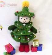 CSKraft-Christmas Tree Doll