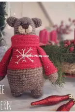 Poppy Crochet Designs - Zsuzsanna Blaho - Barney the Bear- Free