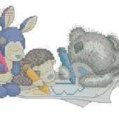 Anchor MBNF011 My Blue Nose Friends And Tatty Teddy XSD