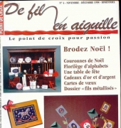 De Fil en Aiguille- DFEA-N°04-Brodez Noel-1998-11+12