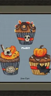 MiAxStitch - Halloween Cupcakes by Jane Eyre / Minasyan Yana XSD
