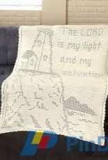 Mary Maxim 99247N - Michele Judkins - The Lord is My Light Afghan