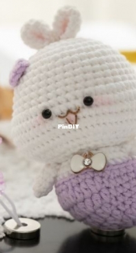 Kaia crochet - Kaia Han - Mermaid ornament rabbit  - English