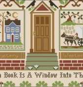 Little House Needleworks LHN 072 The Library PCS + XSD