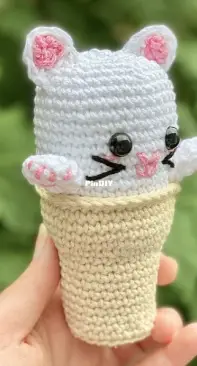 Tiny Baby Ice Cream Cone (Free Crochet Pattern) - Sweet Softies