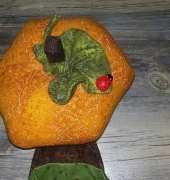Art to heart- Pumpkin pincushions