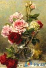 Golden Kite GK 1905 A Vase of Roses (small)