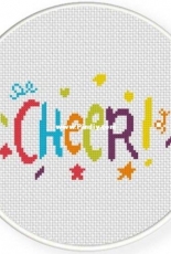 Daily Cross Stitch - Cheer