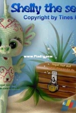 Tines Häkelstube - Christine Schneider - Shelly the Seahorse - Russian - Translated