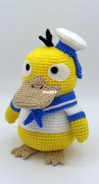Crochet Chibi Mudkip Pokemon Amigurumi PDF Pattern - Amigurumiday