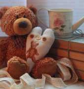 Lovely Teddy bear. Design Veronique Enginger