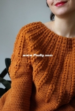 Eleven Handmade- Linda Skuja- Goldenrod Sweater