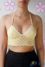 Akari Crochet Patterns- Melissa Flores - M39 Pearl crop top