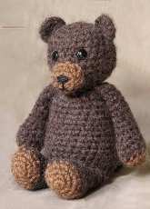 Sons Popkes - Sonja van der Wijk - Crochet teddy bear pattern - English