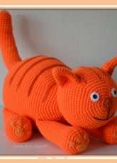 Handmade by Chantal - Dikkertje dik the cat - Dutch