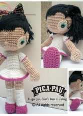Pica Pau - Yanina Schenkel - Amigurumi doll pattern Lupe