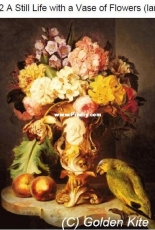 Golden Kite 1782 - A Still Life with a Vase of Flowers (large) XSD