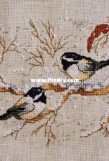 Leisure arts - Winter duet - Chickadees