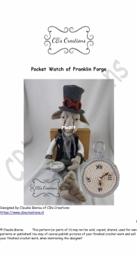 CBs Creations - Claudia Bierau - Pocket Watch of Franklin Forge - Free