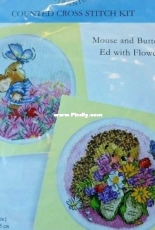 DMC K730RU Country Companions - Mouse and Butterfly PCS