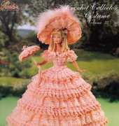 Paradise Publications P048 Crochet Collector Costume Vol. 37 - 1848 Georgia Peach