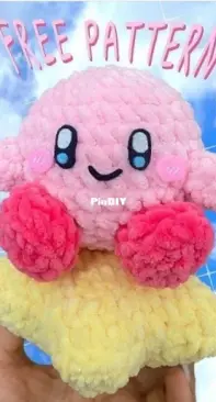 Harucrochets - Kirby on a Star - free
