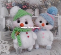 Zrnatali - Natalya Zrozhevskaya - Зрожевская Наталья - Snowman - Снеговик - Russian