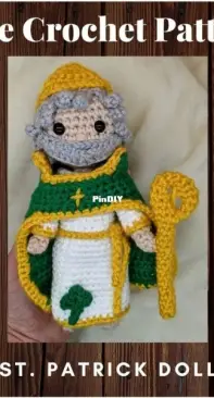 Lindsey Crochets - Lindsey Peppers - St Patrick doll - Free