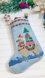Satsuma Street - Fa-la-la-llama Stocking XSD