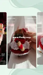 Cupid costume for hamster