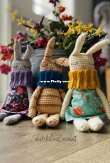 SheMakesCrochet - Rag Doll Bunny - Free