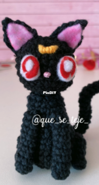 Que Se Teje Amigurumis - Melisa Valdes - Luna Sailor Moon- Spanish - Free