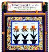 Thimble Art-Daffodil and Friends by Ruth Jensen