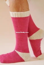 Sling Heel Socks by Staci Perry