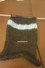 Knitting for the first time