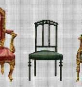 Artecy Cross Stitch - Victorian Chairs