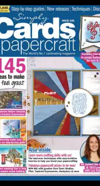 Simply Cards and Papercraft Issue 236 November 2022