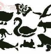 Artecy Cross Stitch - Animal Stencil