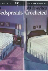 Lily Design - Book No 210 - Old Favorites in Crocheted Bedspreads