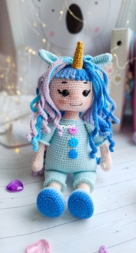 MamavYaz - Vasileva Olga - Chloe Unicorn Doll