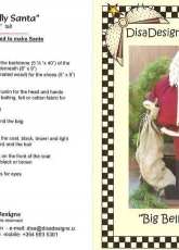 Disa Designs-DD110- Big Belle Santa