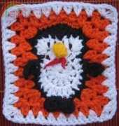 Crochetroo - Fairy Penguin Square