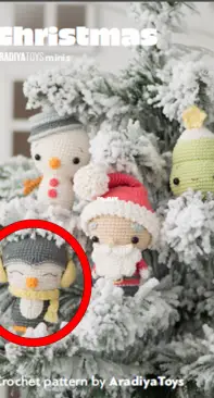 Aradiya Toys – Olka Novytska – Christmas Minis - Mrs. Pinguino - Italian - Translated