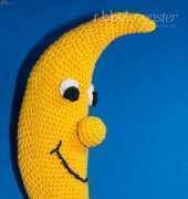 Ribbel Monster - Crochet Amigurumi Moon - German