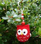Owl- key pendant