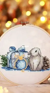 Lkacross - Bunny Gift by Natalia Orekhova